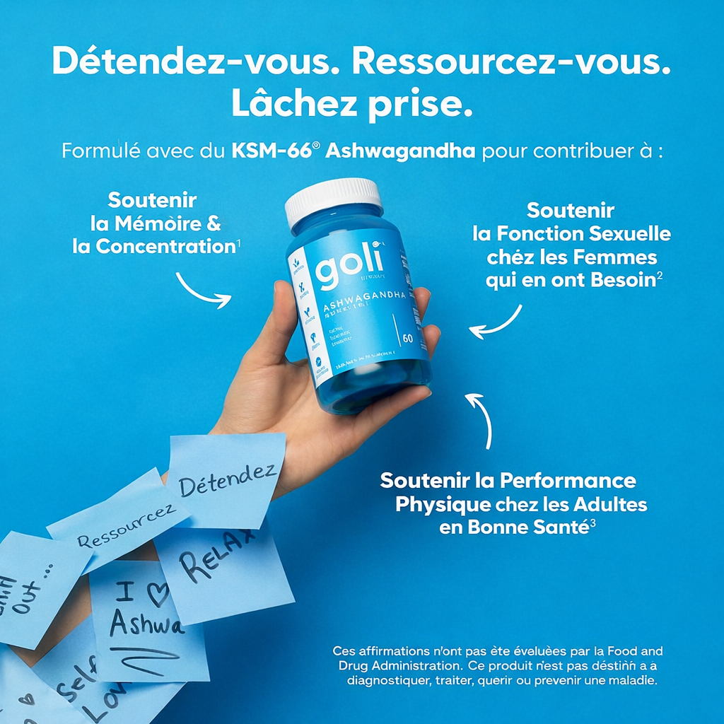 Goli Ashwagandha : Le n°1 Anti-Stress