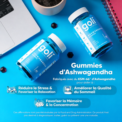 Goli Ashwagandha : Le n°1 Anti-Stress