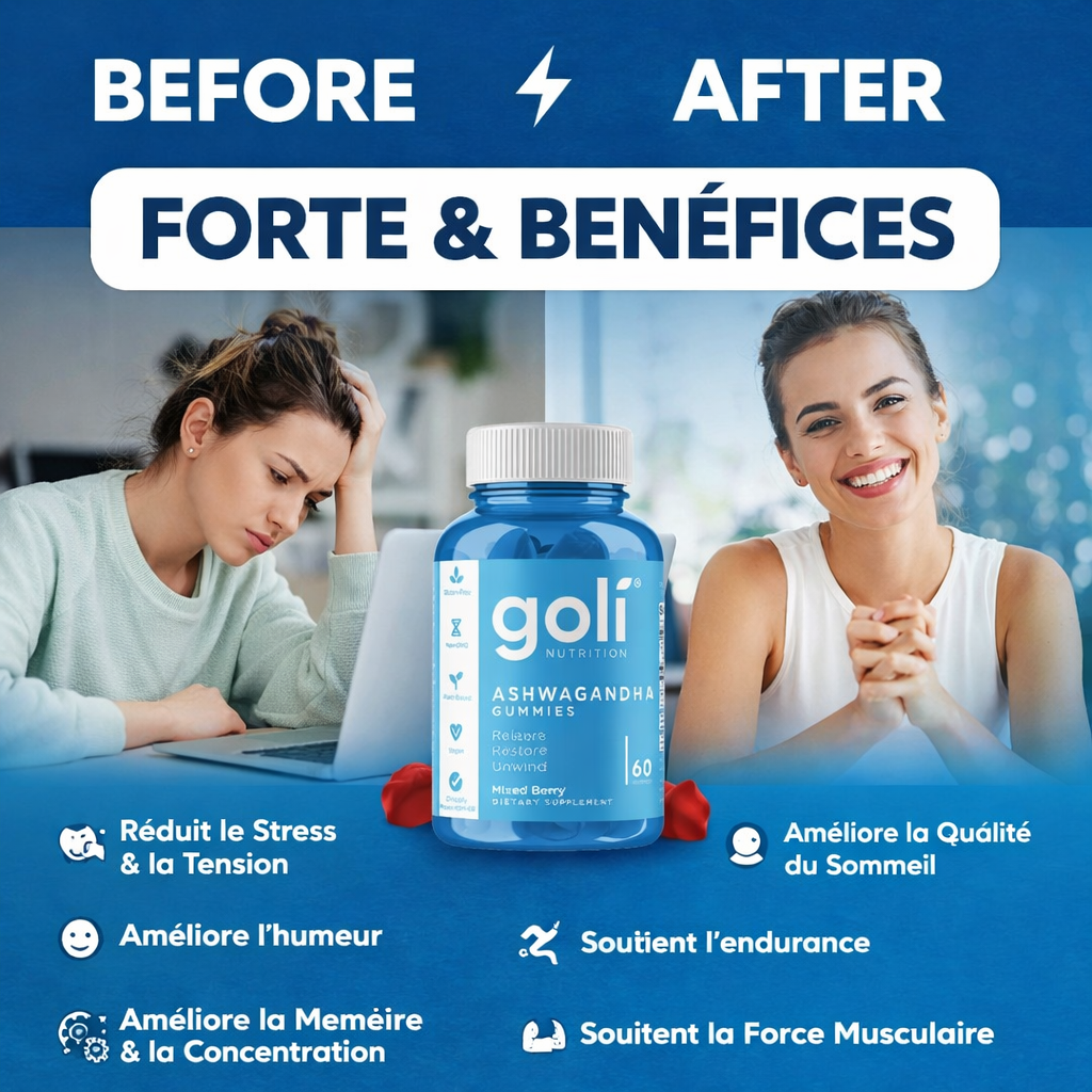 Goli Ashwagandha : Le n°1 Anti-Stress