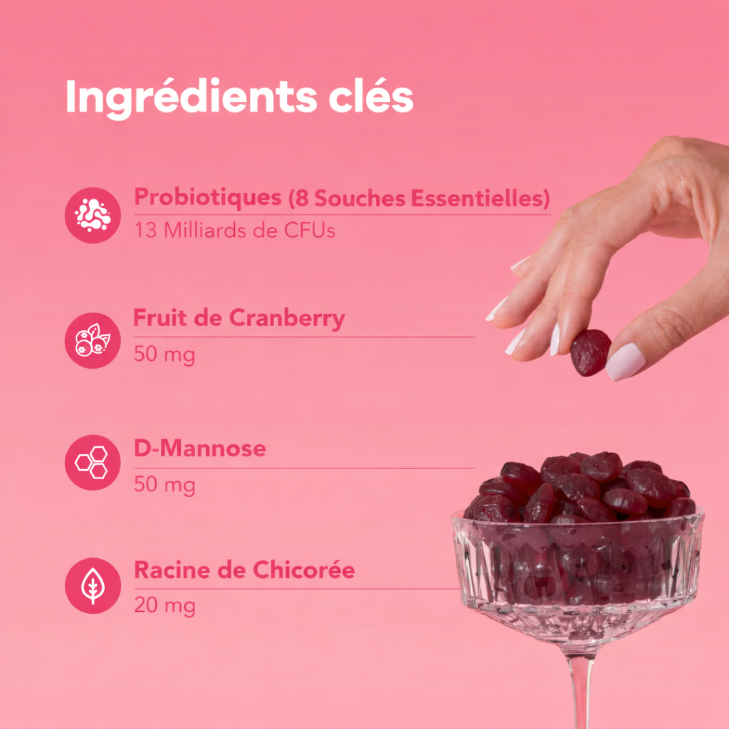 Gummies aux Phéromones – Favorise l’équilibre intime