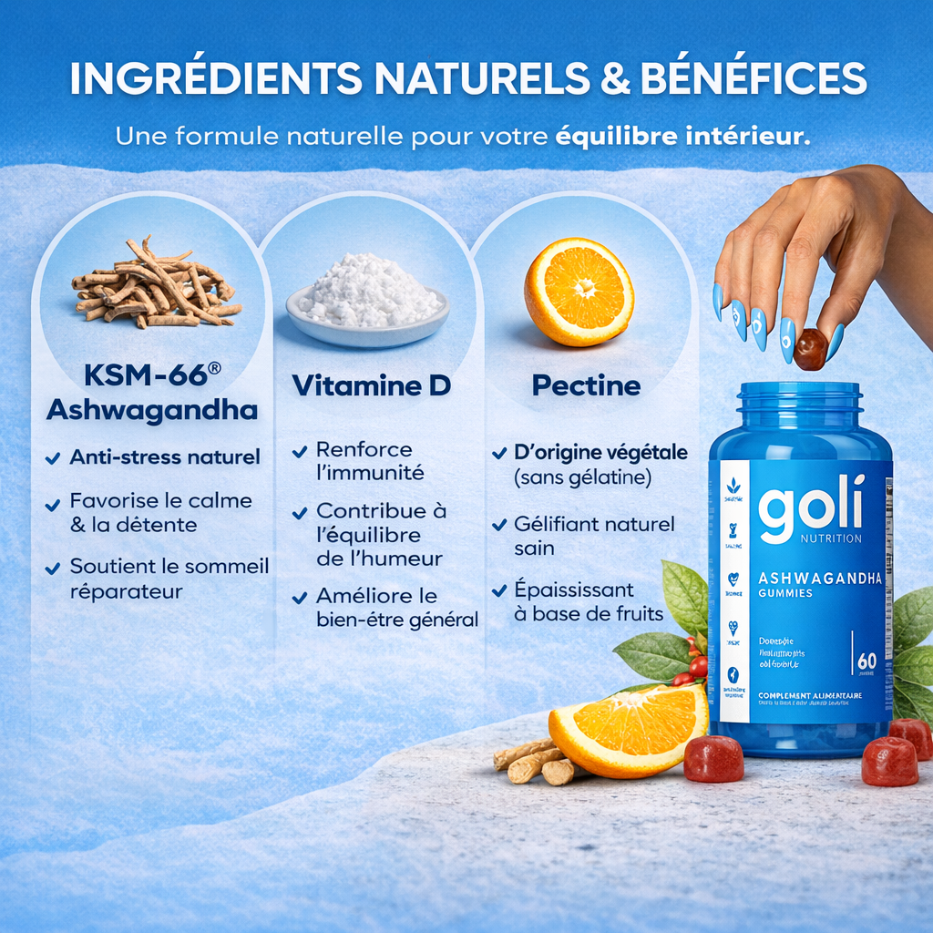 Goli Ashwagandha : Le n°1 Anti-Stress