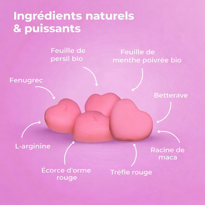 Gummies aux Phéromones – Favorise l’équilibre intime