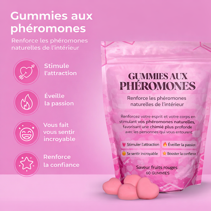 Gummies aux Phéromones – Favorise l’équilibre intime