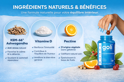 Goli Ashwagandha : Le n°1 Anti-Stress