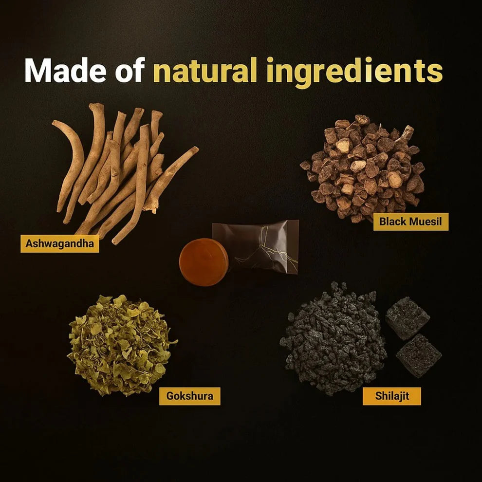 Gummies Shilajit de l’Himalaya – L’Énergie Ancienne pour votre Corps